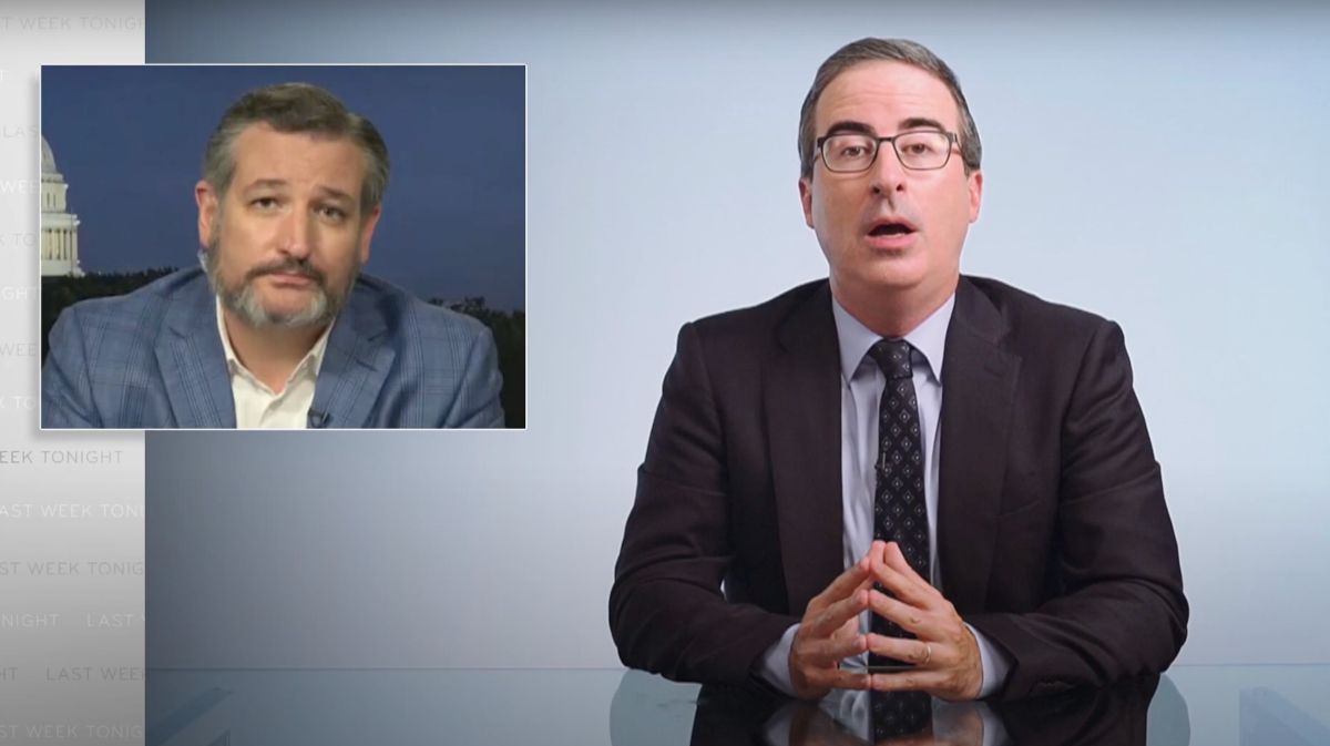 Comedian John Oliver has spent the better part of lampooning our part-time senator.
